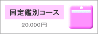 同定鑑別コース